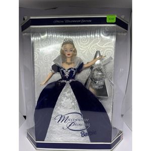 2000 Mattel Barbie Millennium Princess Fashion Doll (24154) Hallmark NIB NRFB